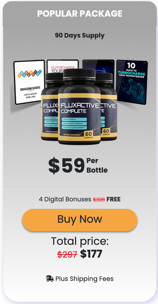  Fluxactive Complete  - 3 Pouches